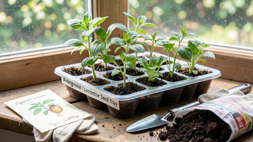 Reusable Seed Trays: Stackable Design for Space-Saving Seedling Growth