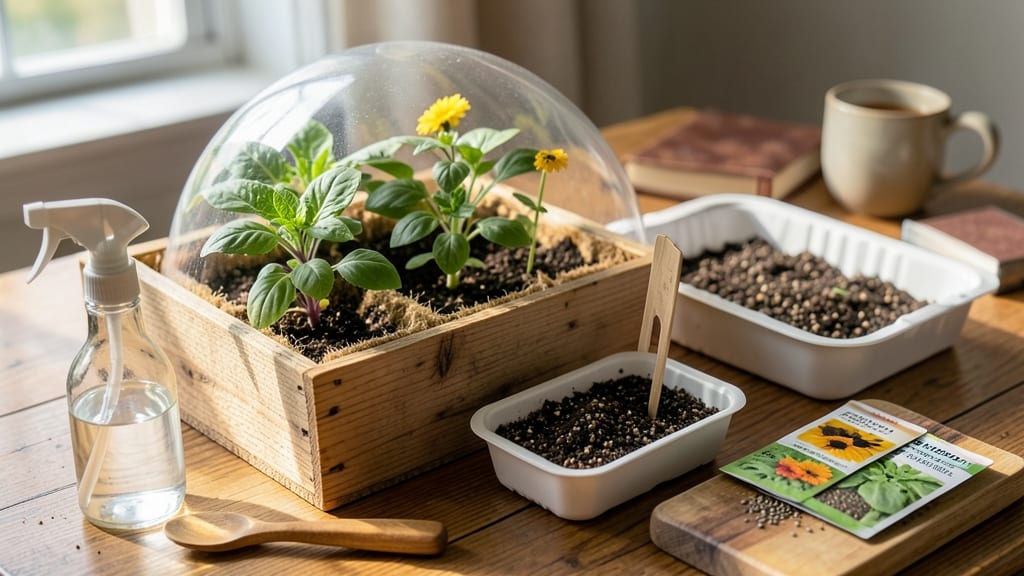 DIY Seed Starter Trays: Stackable Design for Space-Saving Sprouts