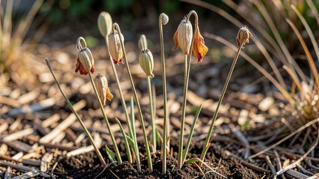 Oriental Poppy Seed Pods: Natural Popping Mechanism for Zero-Waste Seed Collection