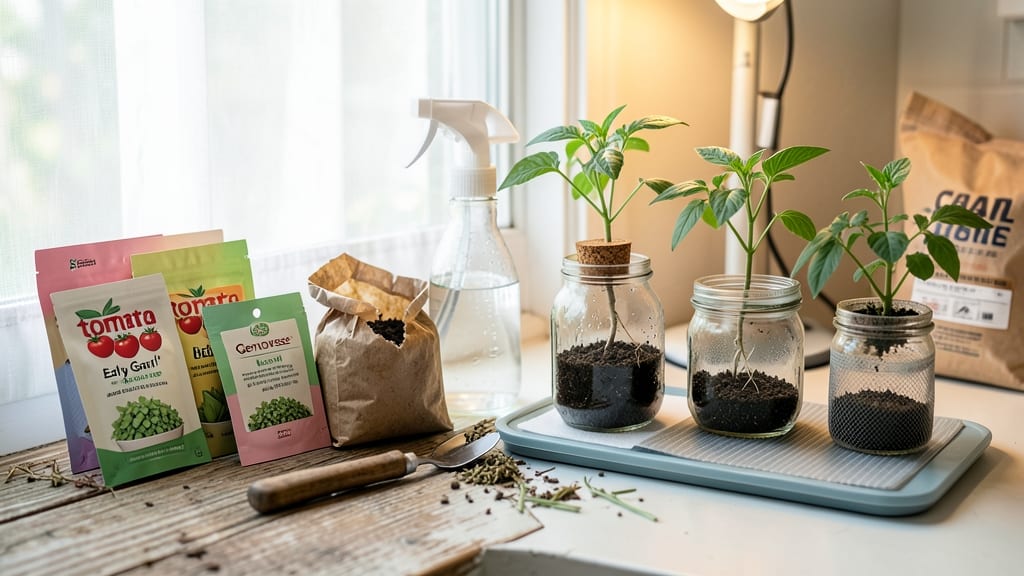 Seed Starting Old Jars: Upcycled Containers for Fast Germination