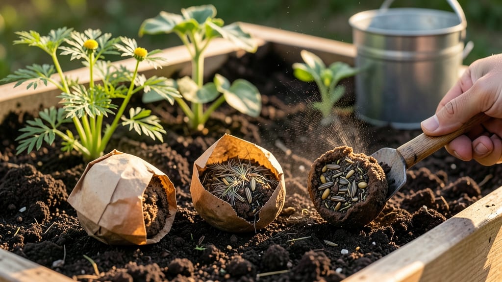 Paper Seed Bombs: Zero-Waste Wildflower Lawn in 30 Minutes