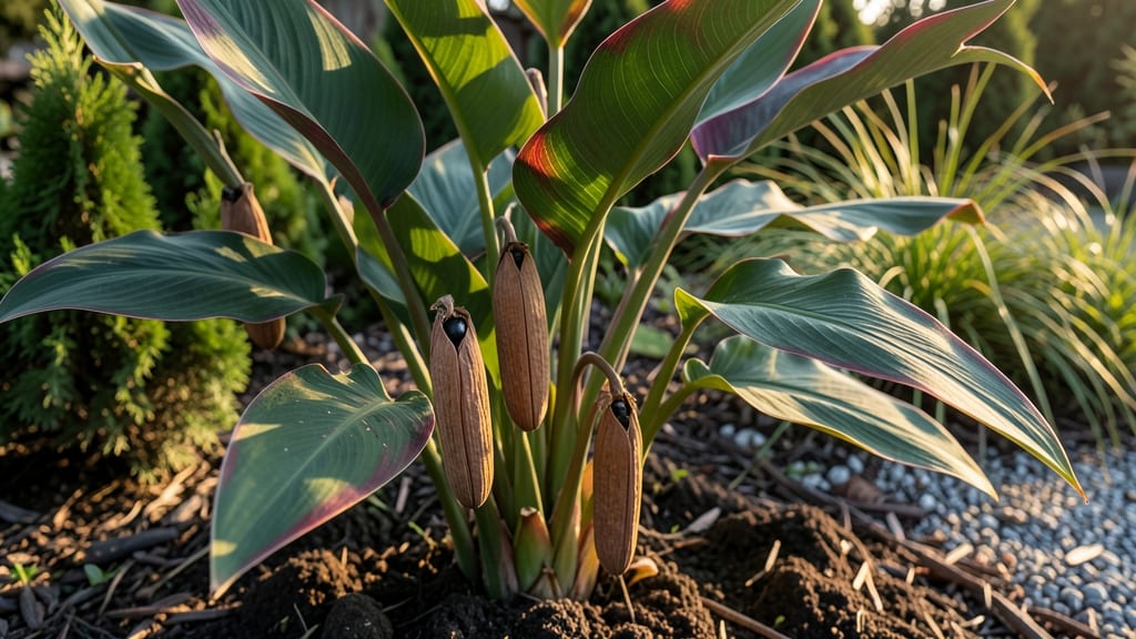 Canna Lily Seed Pods: Twist-Free Harvesting for Viable Sprouts Next Year