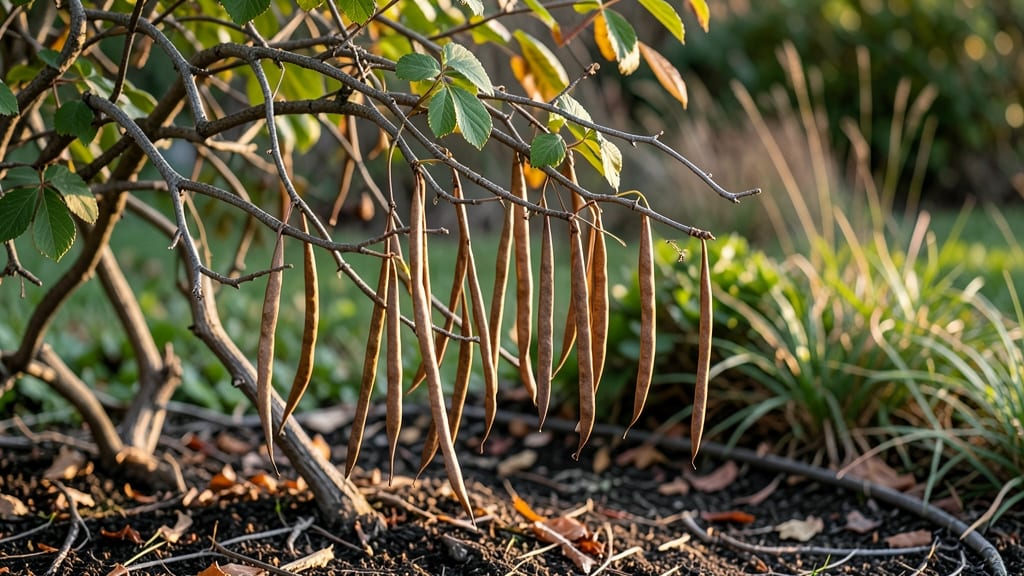 American Wisteria Seed Pods: Twist-Free Harvesting for Viable Seeds Next Year