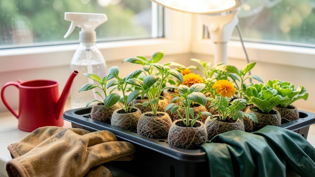 Jiffy Seed Starting Kit: Foam Pot Magic for Fast, Stress-Free Seedlings