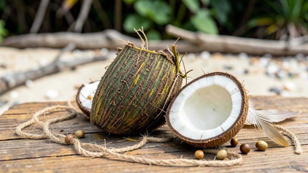Palm Seed Pod Art: Sculptural Garden Decor With Natural Elegance