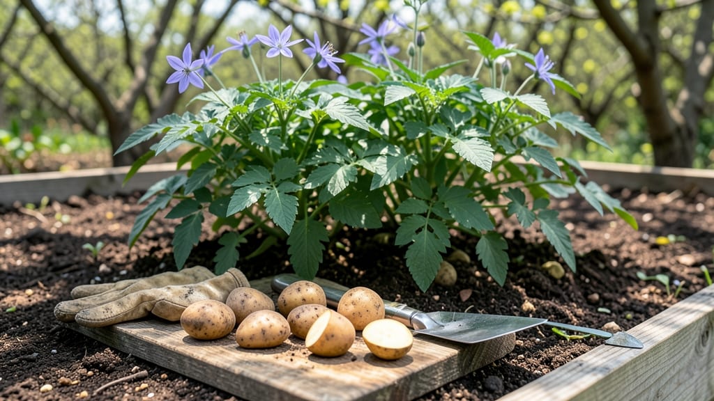 Cutting Seed Potatoes Before Planting: Twist-Free Viability Check for Strong Starts