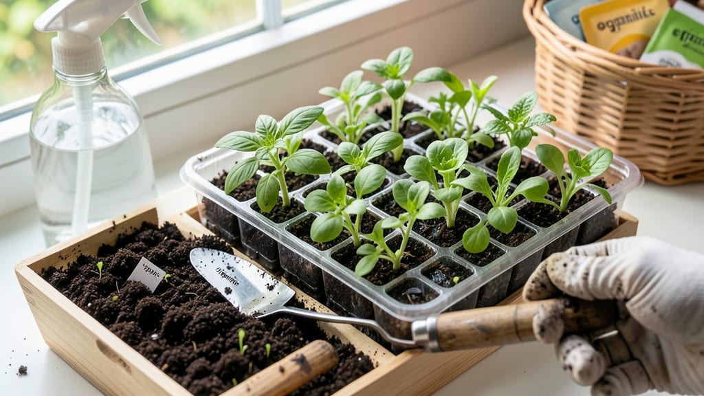 Organic Seed Starter Mix: Fast-Germinating Blend for Strong Roots