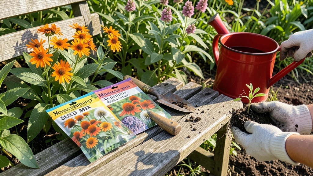 Monarch Butterfly Seed Mix: Cold-Stratified Blooms in 60 Days