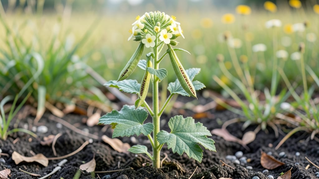 Wild Mustard Seed Pods: Cold-Stratified Germination in 60 Days