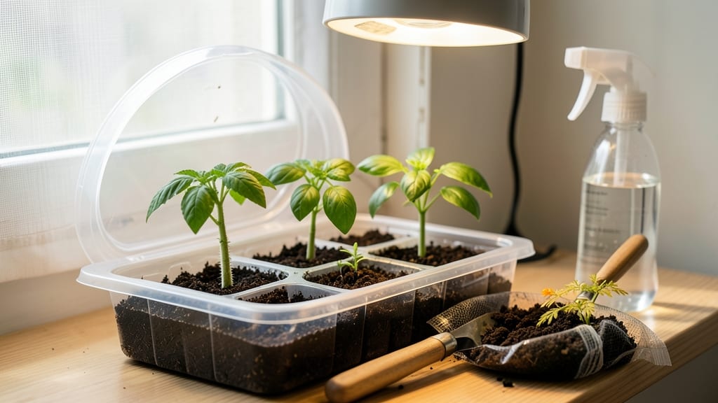 Plastic Seed Starting Trays: Modular Starter Kit for Spacious Seedling Growth