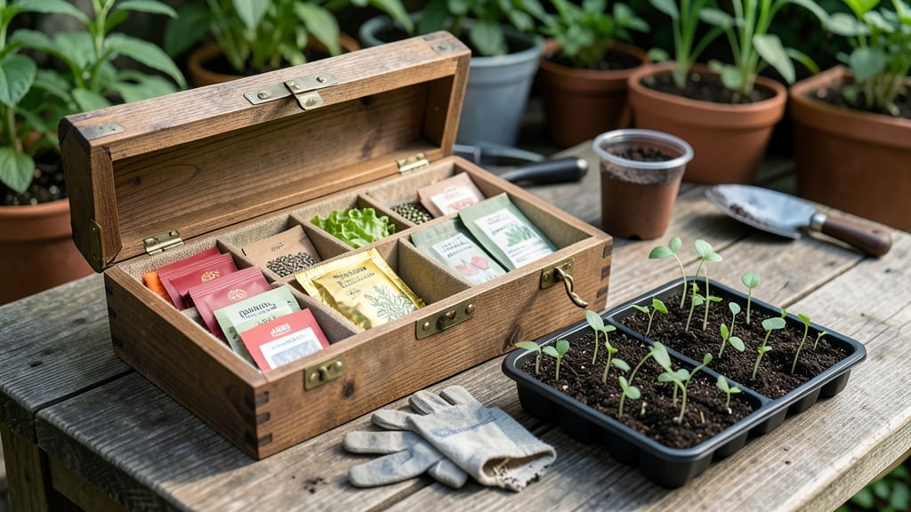 Vegetable Seed Vault Kit: Year-Round Viability With No-Twist Pods
