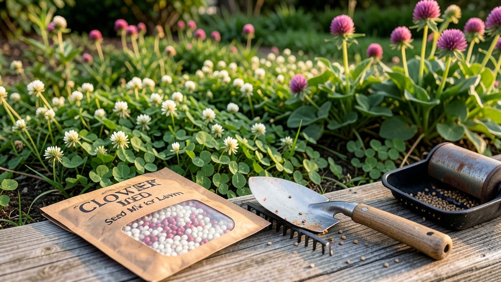 Clover Seed Mix for Lawn: Fast-Germinating Blend for Lush Green Coverage