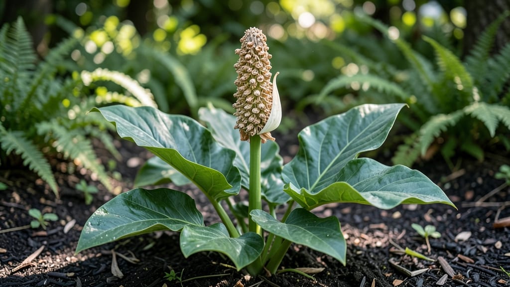 Arum Lily Seed Head: Twist-Free Viability Test Before Drying