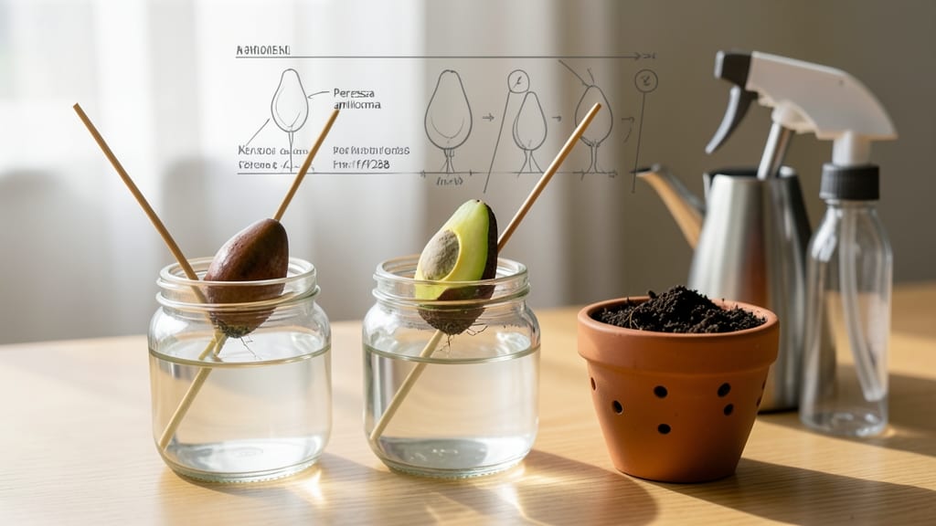 How to Prepare Avocado Seed for Planting: Twist-Free Viability Test Before Germination
