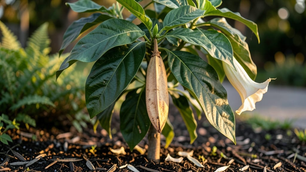 Devil's Trumpet Seed Pods: Stress-Free Harvesting for Viable Year-Round Seed Saving
