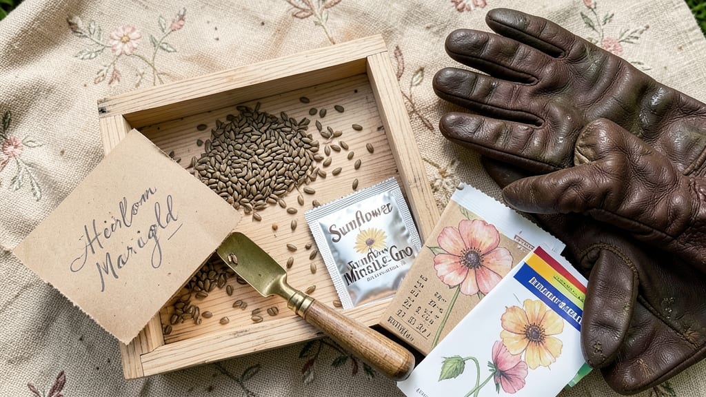 Pretty Seed Packets: Twist-Free Harvesting for Zero-Waste Blooms