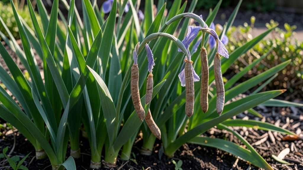 Louisiana Iris Seed Pods: Twist-Free Harvesting for Viable Year-Round Saving