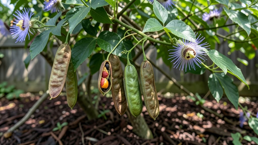 Passion Flower Seed Pods: Twist-Resistant Harvesting for Zero-Waste Seed Saving
