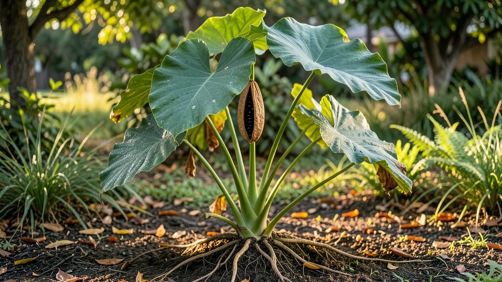 Elephant Ear Seed Pods: Stress-Free Harvesting for Viable Year-Round Saving