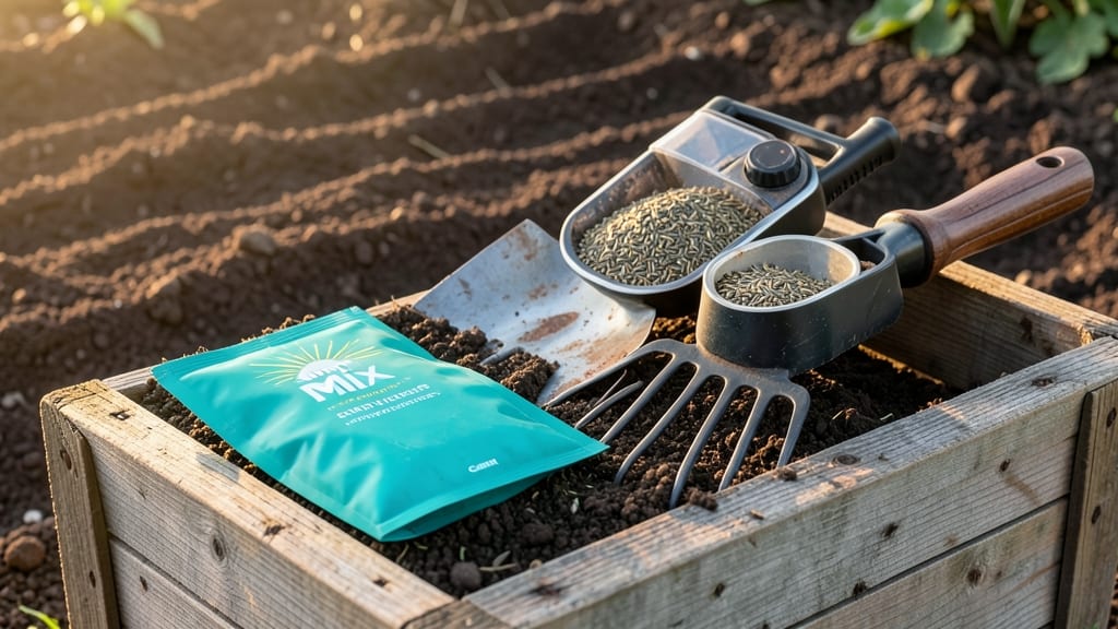 Grass Seed Sunny Mix: Fast-Germinating Blend for Lush, Drought-Resistant Lawns
