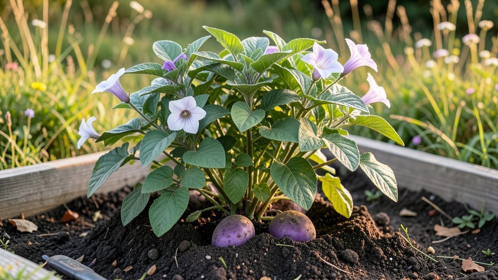 Purple Seed Potatoes: Twist-Free Harvesting for Viable Year-Round Starts