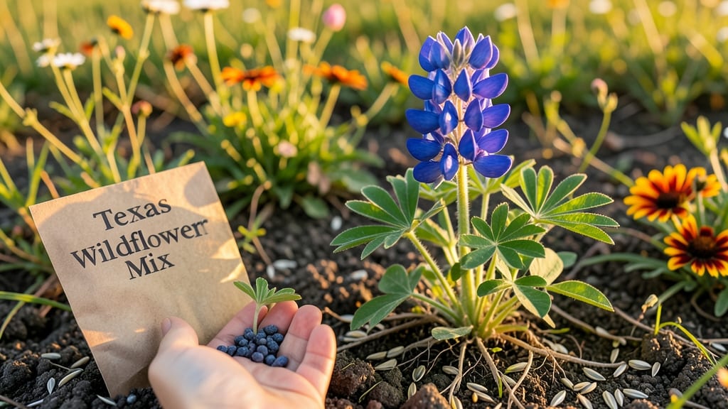 Texas Wildflower Seed Mix: Native Pollinator Haven in 30 Days