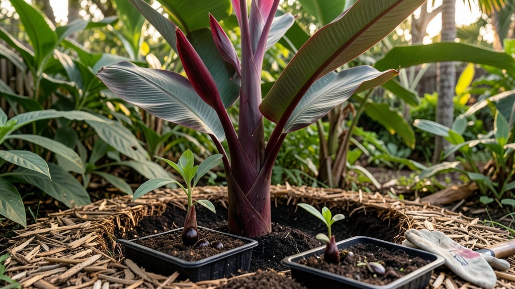 Blood Banana Seed Grow a Garden: Cold-Stratified Blooms in 60 Days