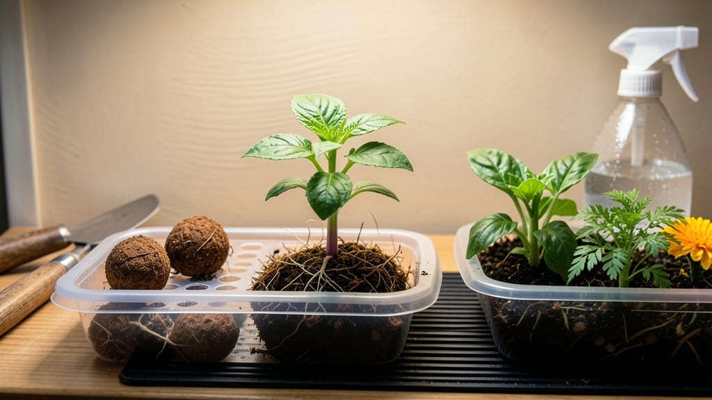 Jiffy Seed Starting: Pods That Pop Open Naturally for Zero-Waste Saving