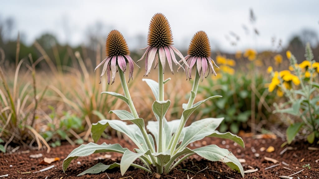Echinacea Seed Heads: Twist-Free Harvesting for Viable Year-Round Seeds