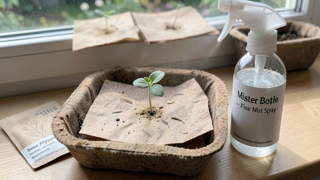 Seed in Paper: Stress-Free Germination Without the Twist Struggle