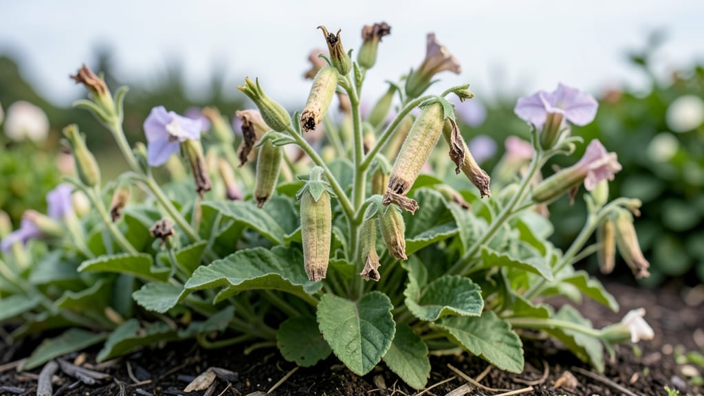 Petunia Seed Pods Image: Drying Guide for Next Year’s Vibrant Blooms