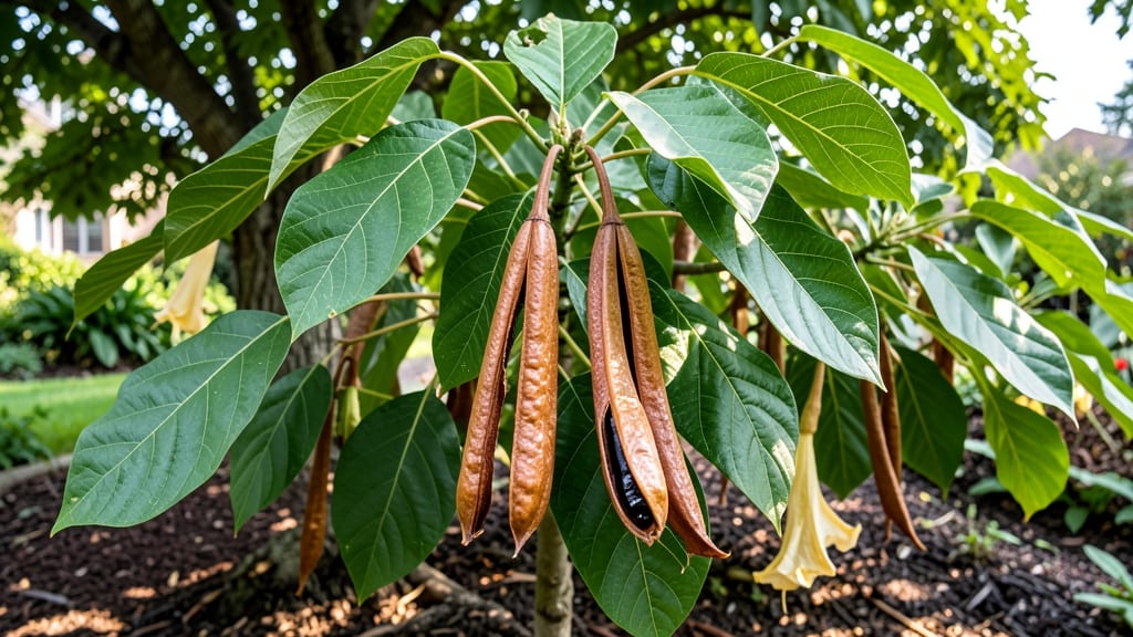 Brugmansia Seed Pods: Stress-Free Harvesting for Viable Germination Next Year