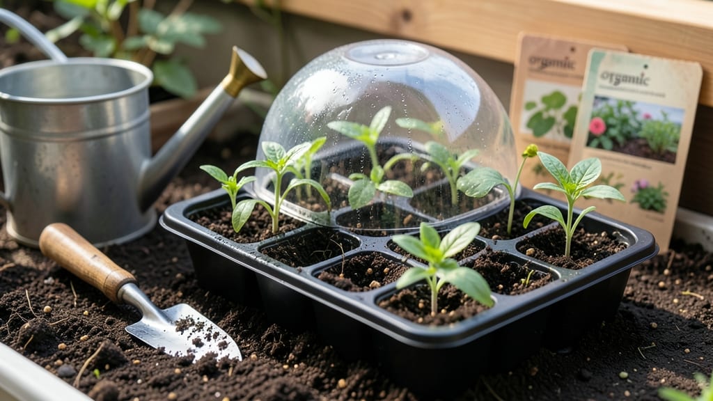 Organic Seed Starter Soil: Lightweight Loam for Fast Germination Roots