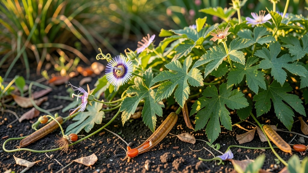 Passion Vine Seed Pods: Twist-Free Harvesting for Viable Year-Round Saving