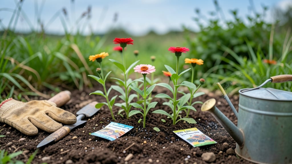 Growing Zinnias From Seed Outdoors: Bold Blooms in Sunniest Spots