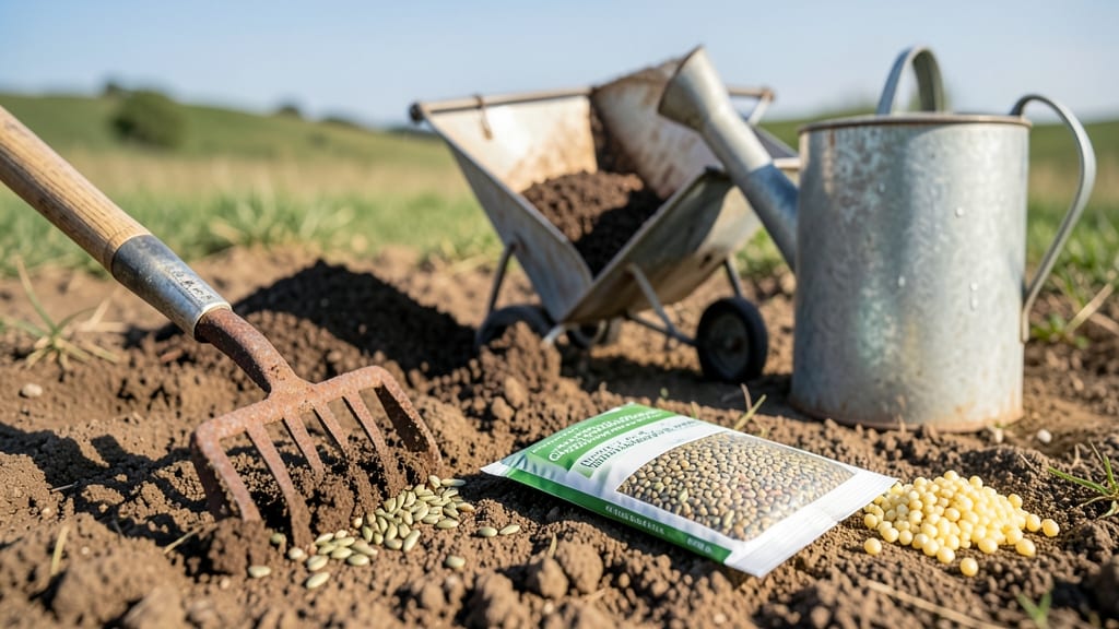 How to Plant Grass Seed on Hard Dirt: Break Through Compacted Soil for Lush Growth
