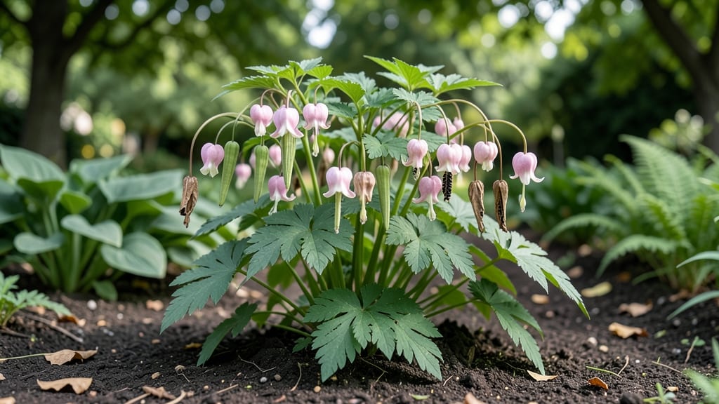 Bleeding Heart Seed Pods: Twist-Resistant Collection for Next Year’s Blooms