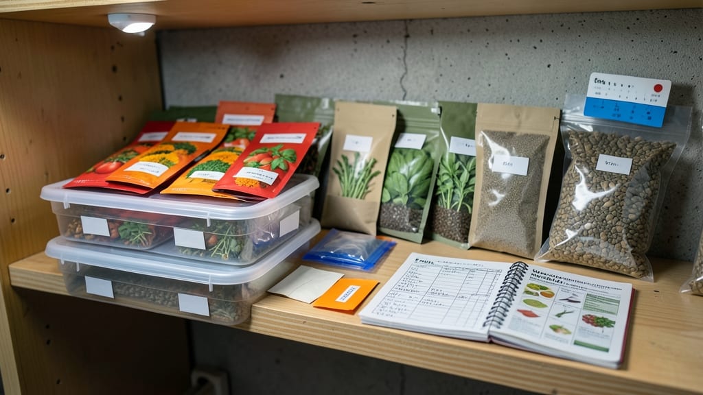 Seed Pack Storage: Airtight Containers With Climate Control