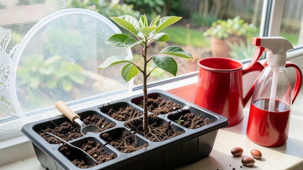 Apple Tree Seed Germination: Twist-Free Pods That Pop Open Naturally