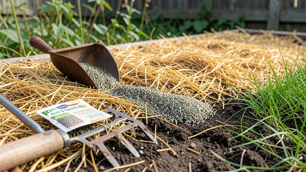 Lawn Seed Mulch: Moisture-Retaining Shield for Stronger Grass Roots