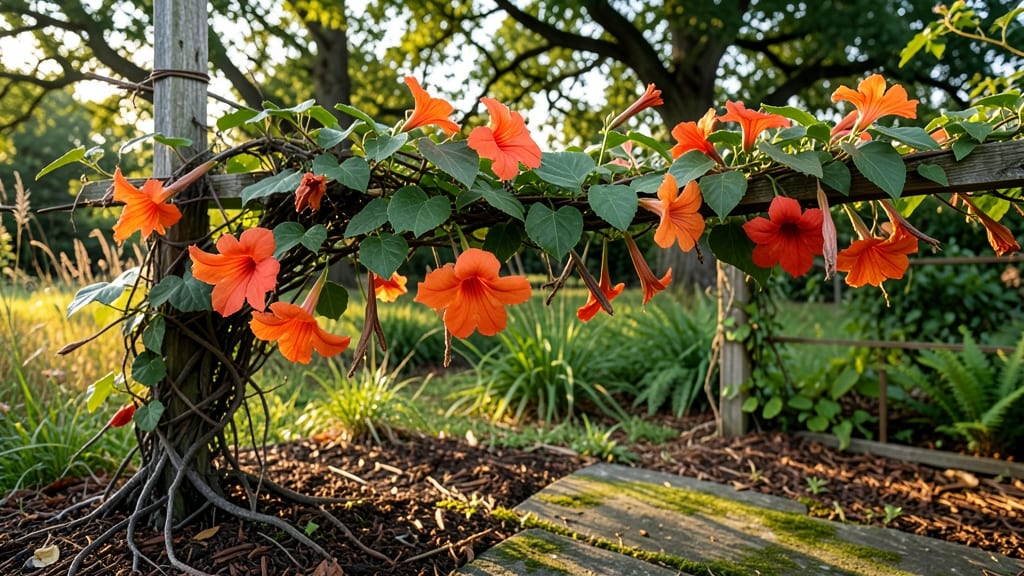 Trumpet Creeper Seed Pods: Cold-Stratified Sprouts in 60 Days