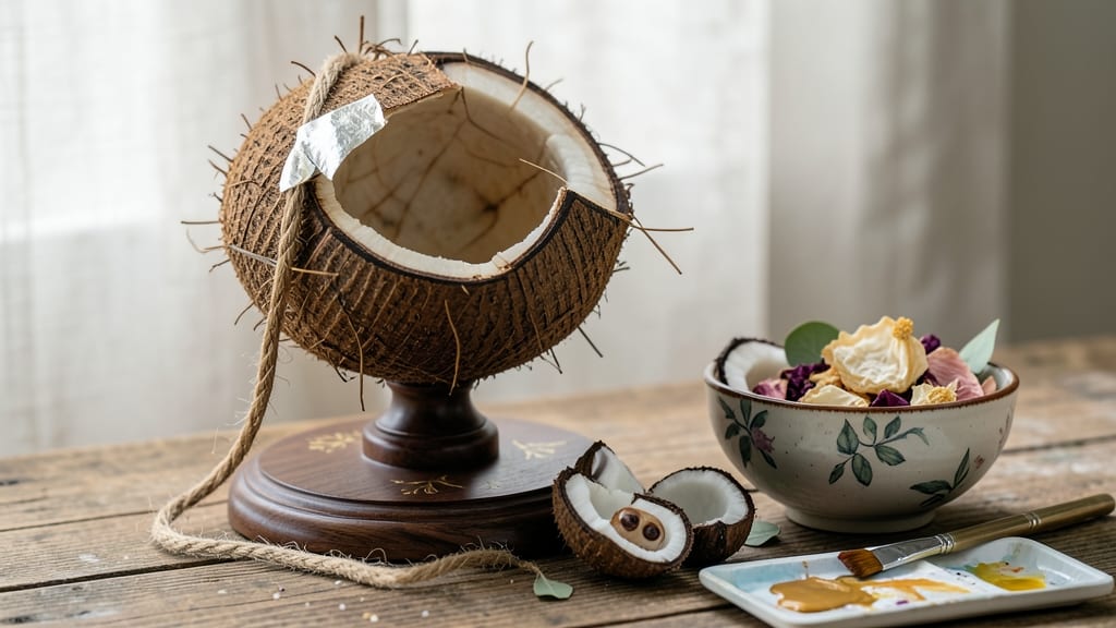 Palm Tree Seed Pod Art: Twist-Free Crafting With Natural Beauty