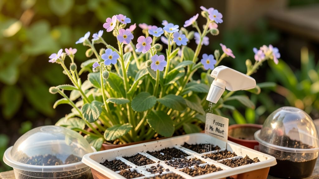 How To Grow Forget-Me-Nots From Seed Indoors: Tiny Blooms With Big Blue Beauty