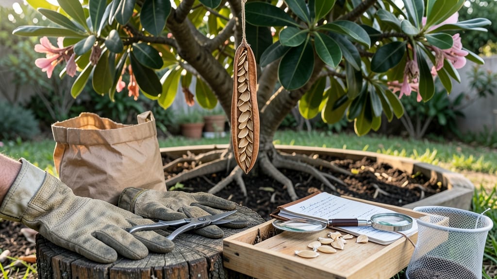 How to Harvest Plumeria Seed Pods: Gentle Twist-Free Technique for Viable Seeds