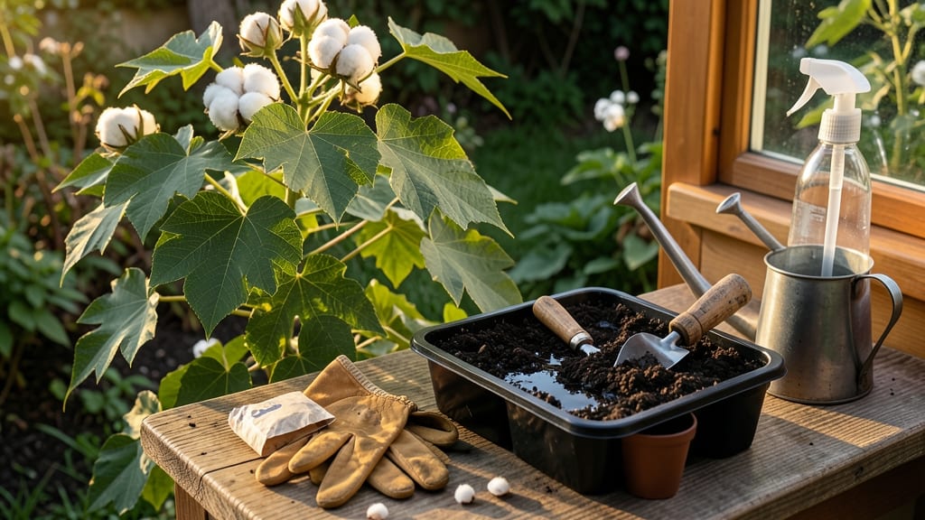 Cotton Seed Sowing: Stress-Free Germination Guide for Fast Blooms